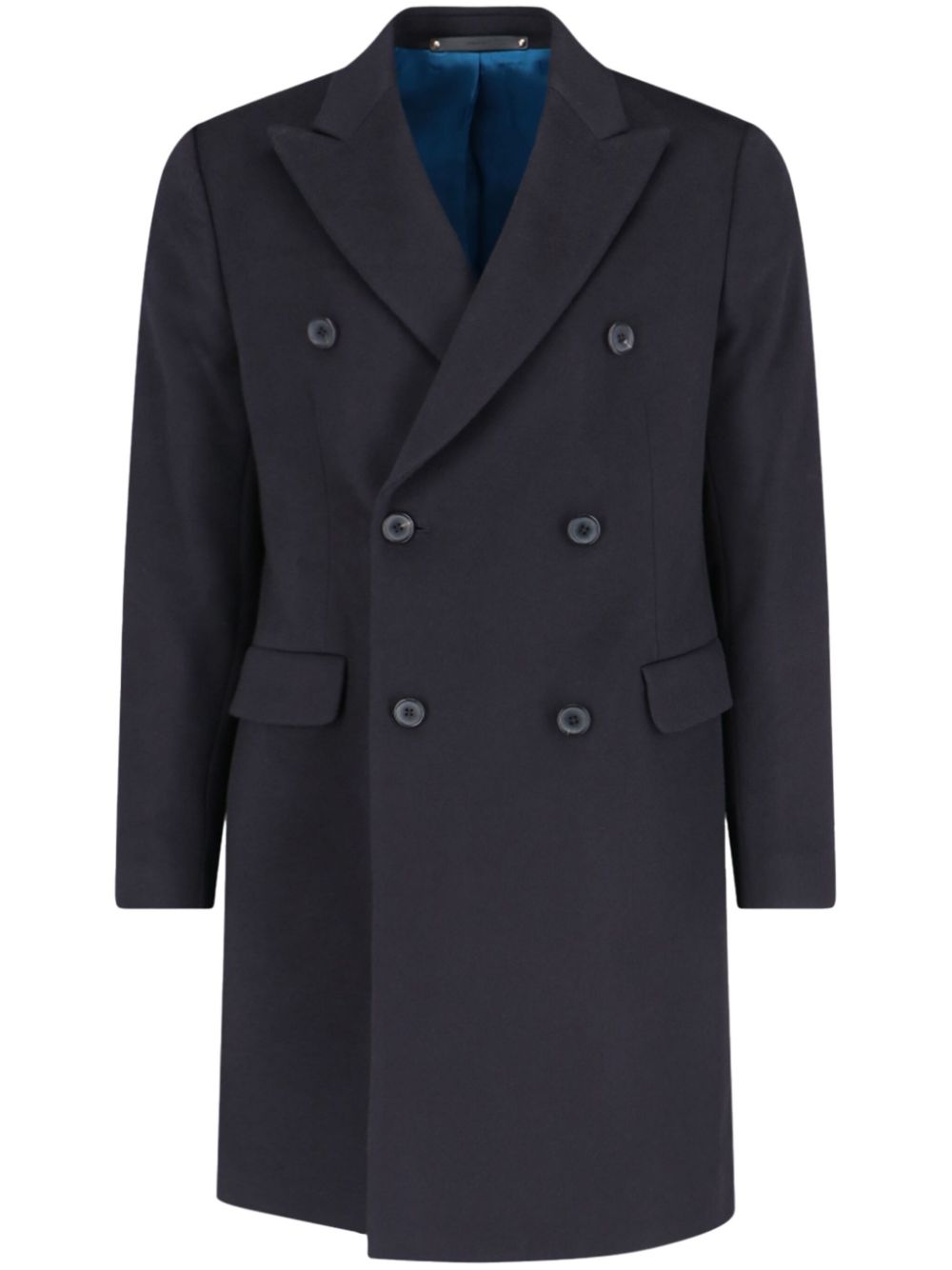 Paul Smith double-breasted coat - Blue von Paul Smith