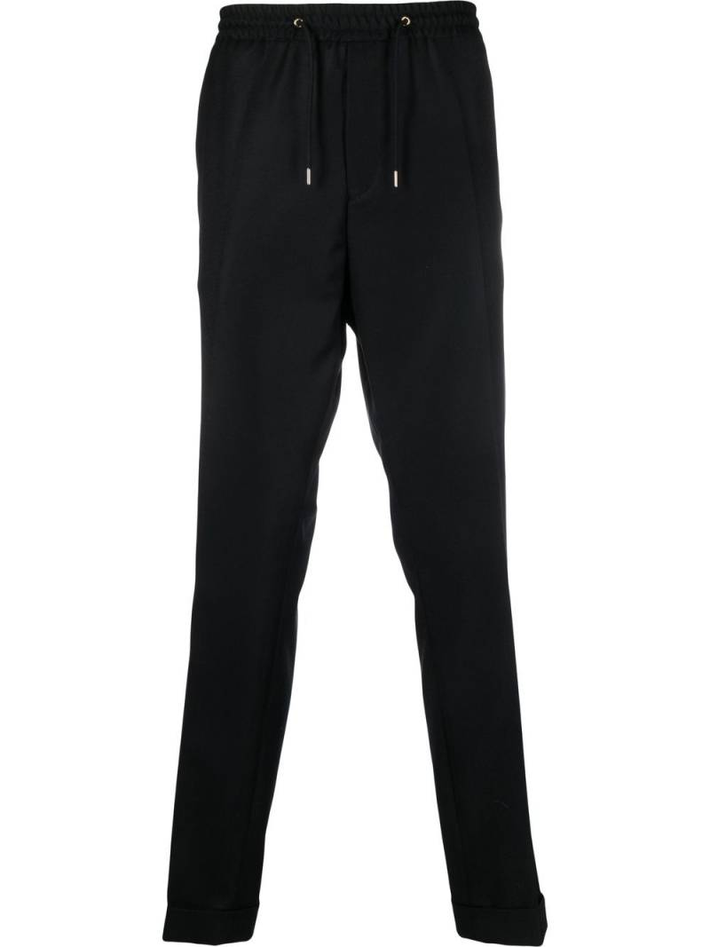 Paul Smith drawstring tapered trousers - Black von Paul Smith