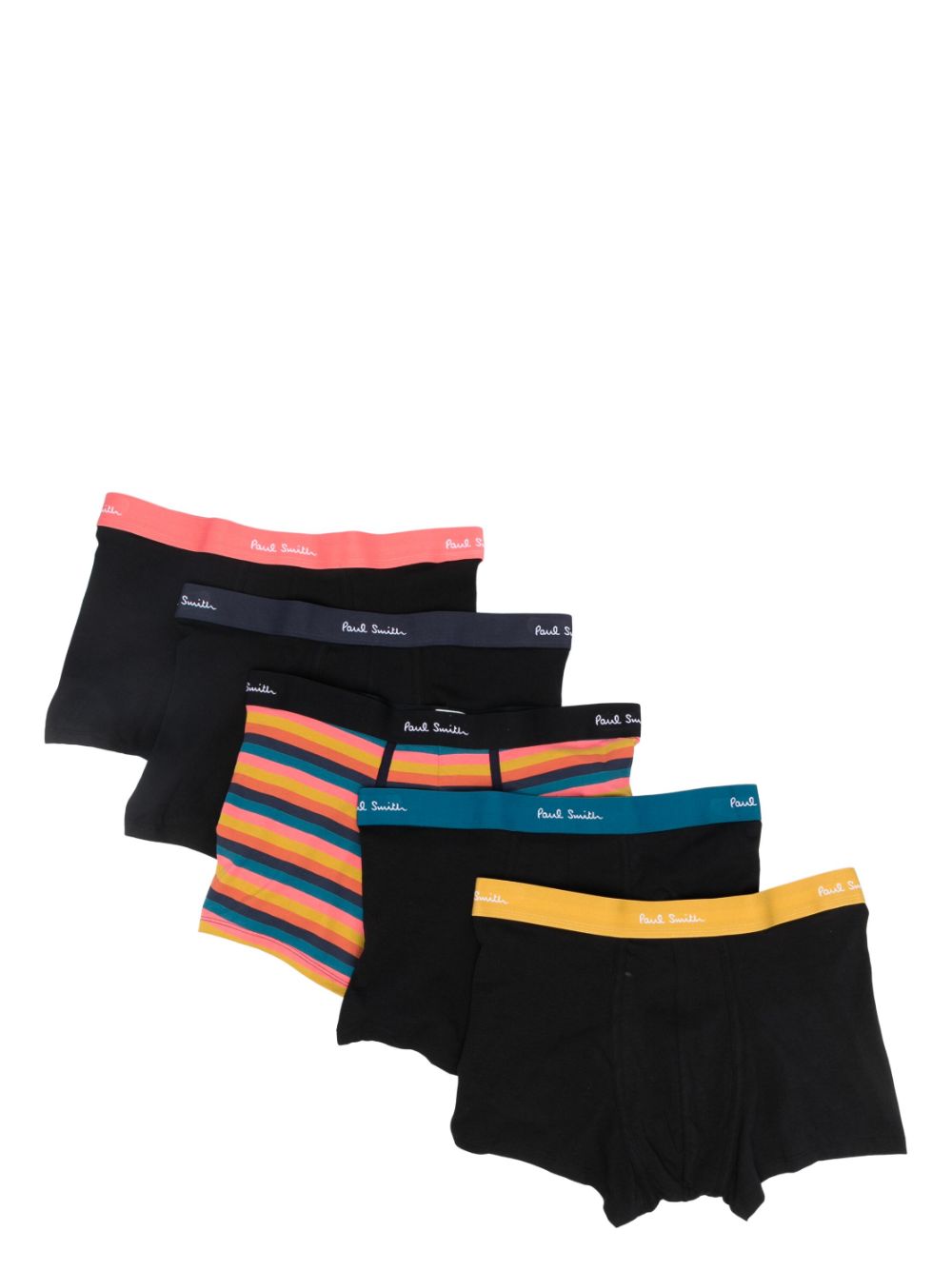 Paul Smith elastic-logo cotton boxers - Black von Paul Smith