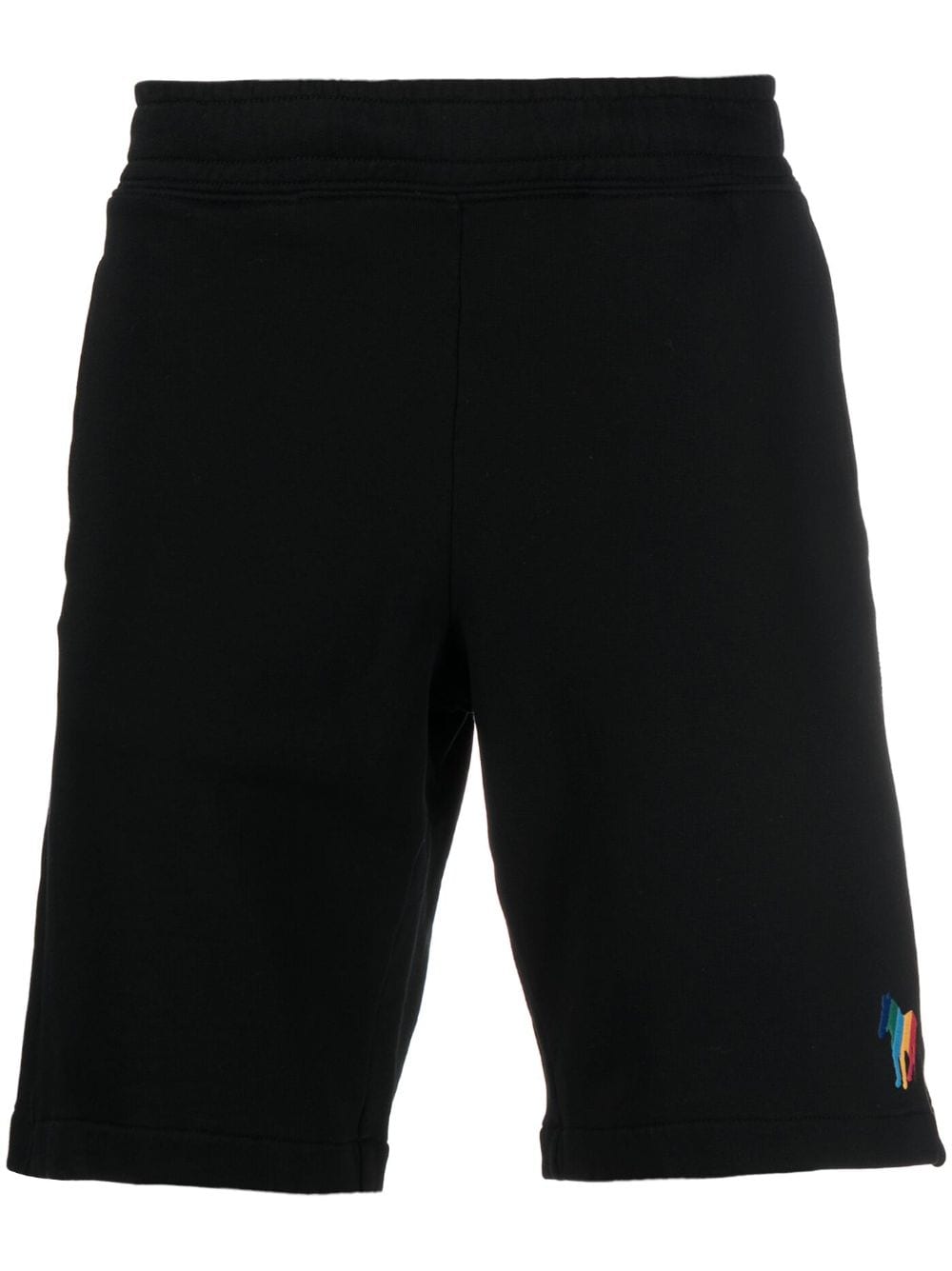 Paul Smith embroidered-logo bermuda shorts - Black von Paul Smith