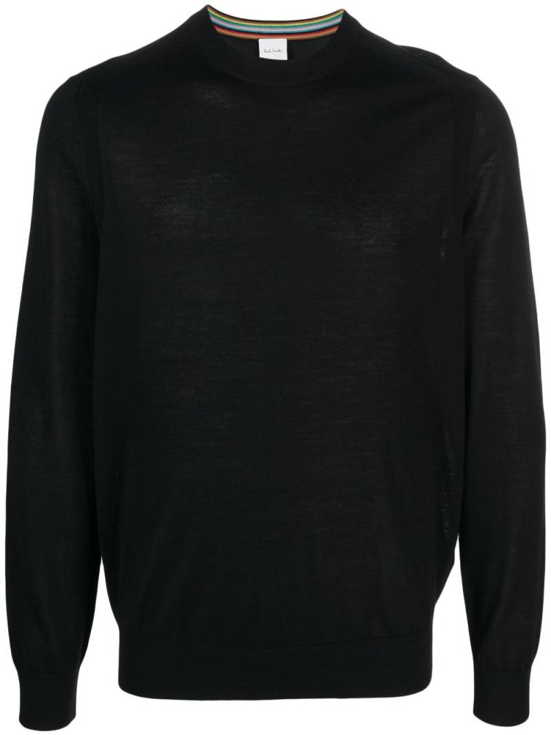 Paul Smith fine-knit sweatshirt - Black von Paul Smith