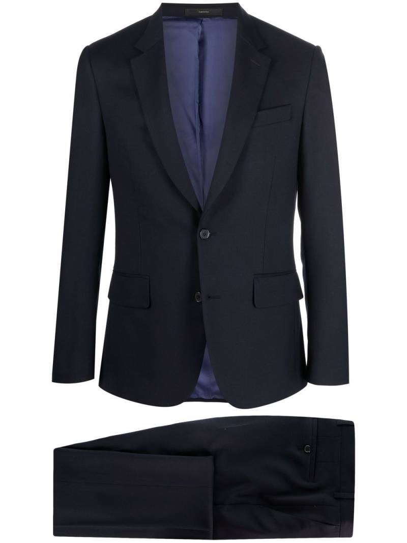 Paul Smith fitted single-breasted suit - Blue von Paul Smith