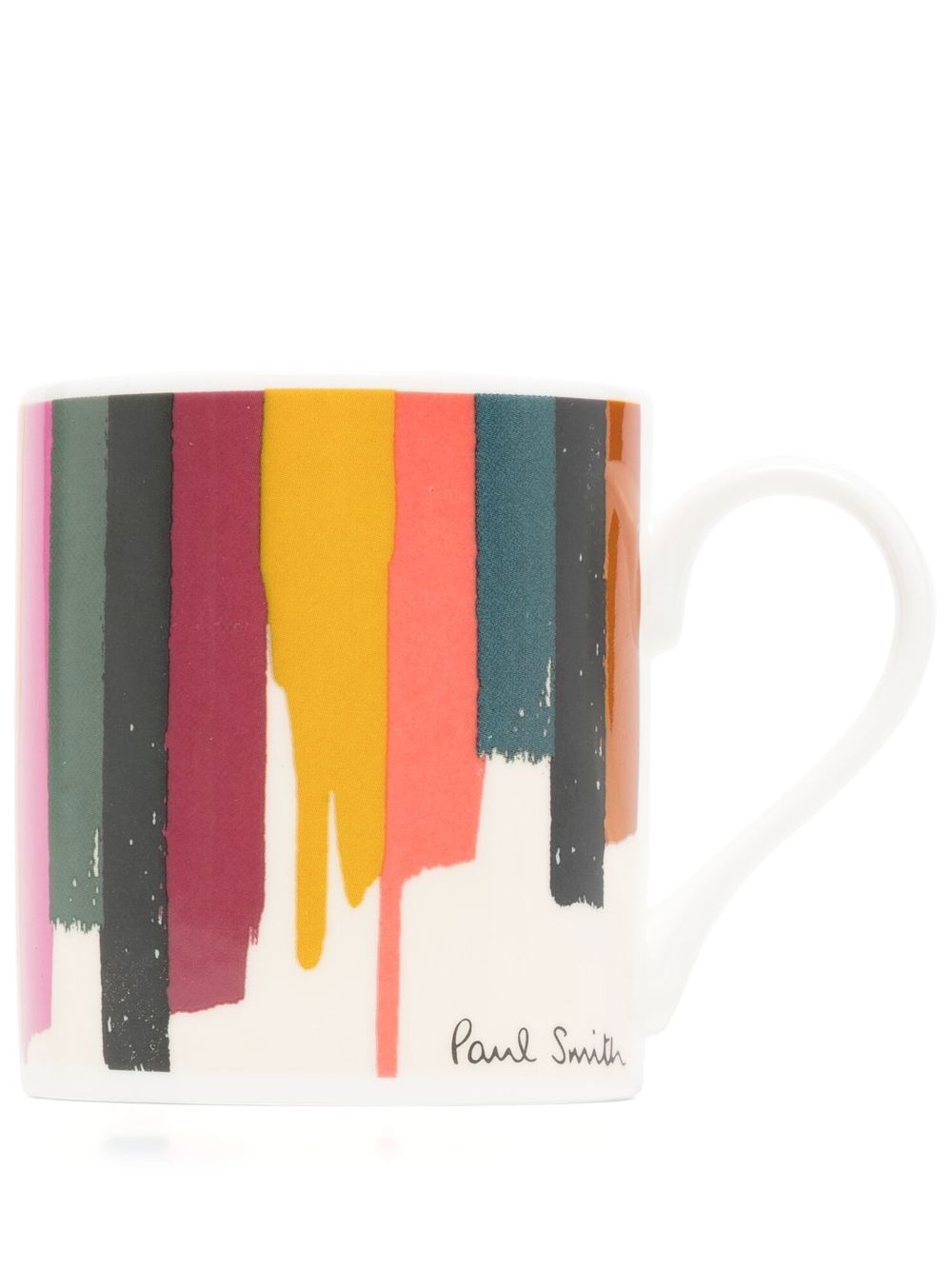 Paul Smith Multi Stripe-print bone china mug (300ml) - Multicolour von Paul Smith