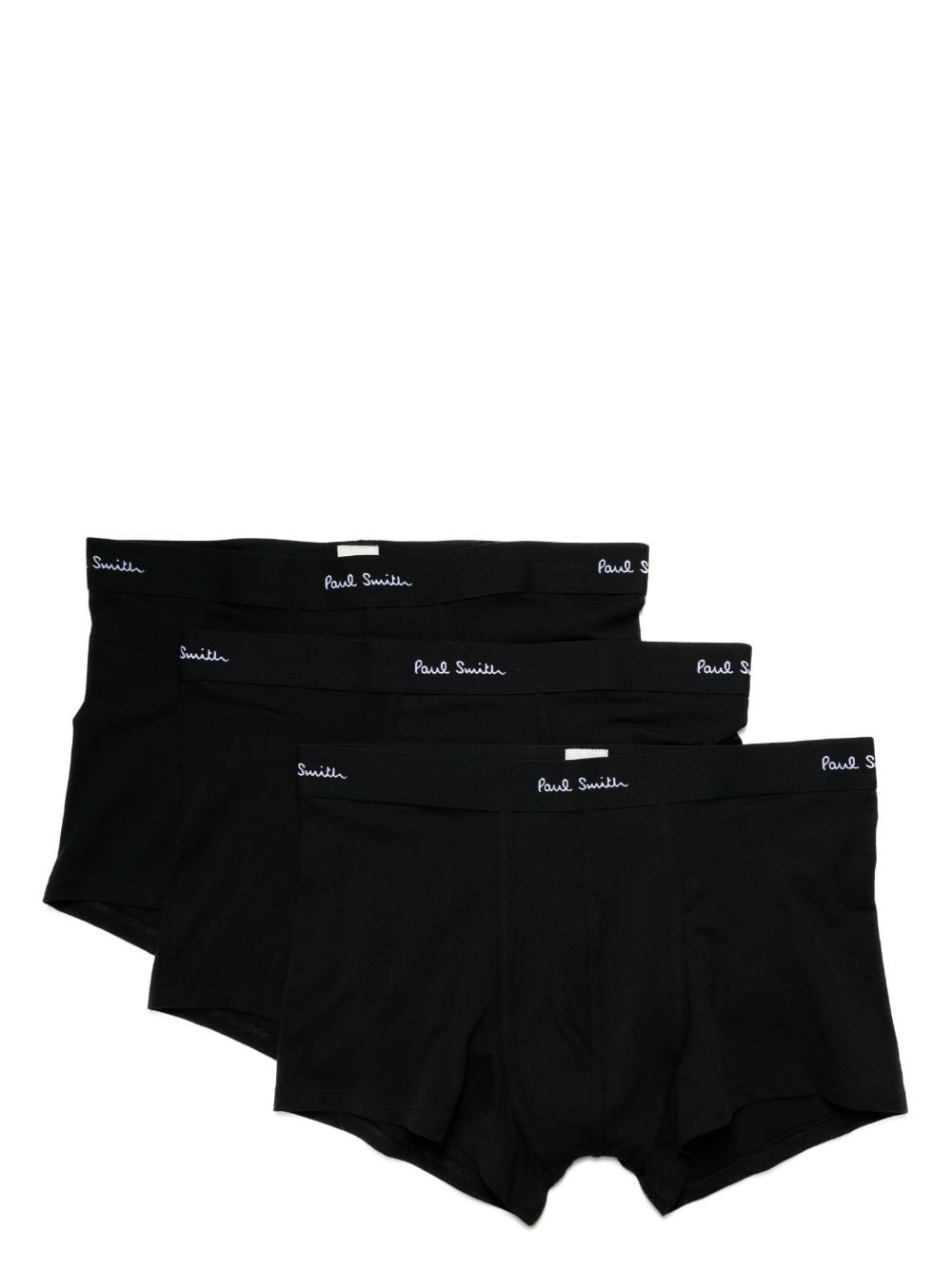 Paul Smith logo-print briefs pack of three - Black von Paul Smith