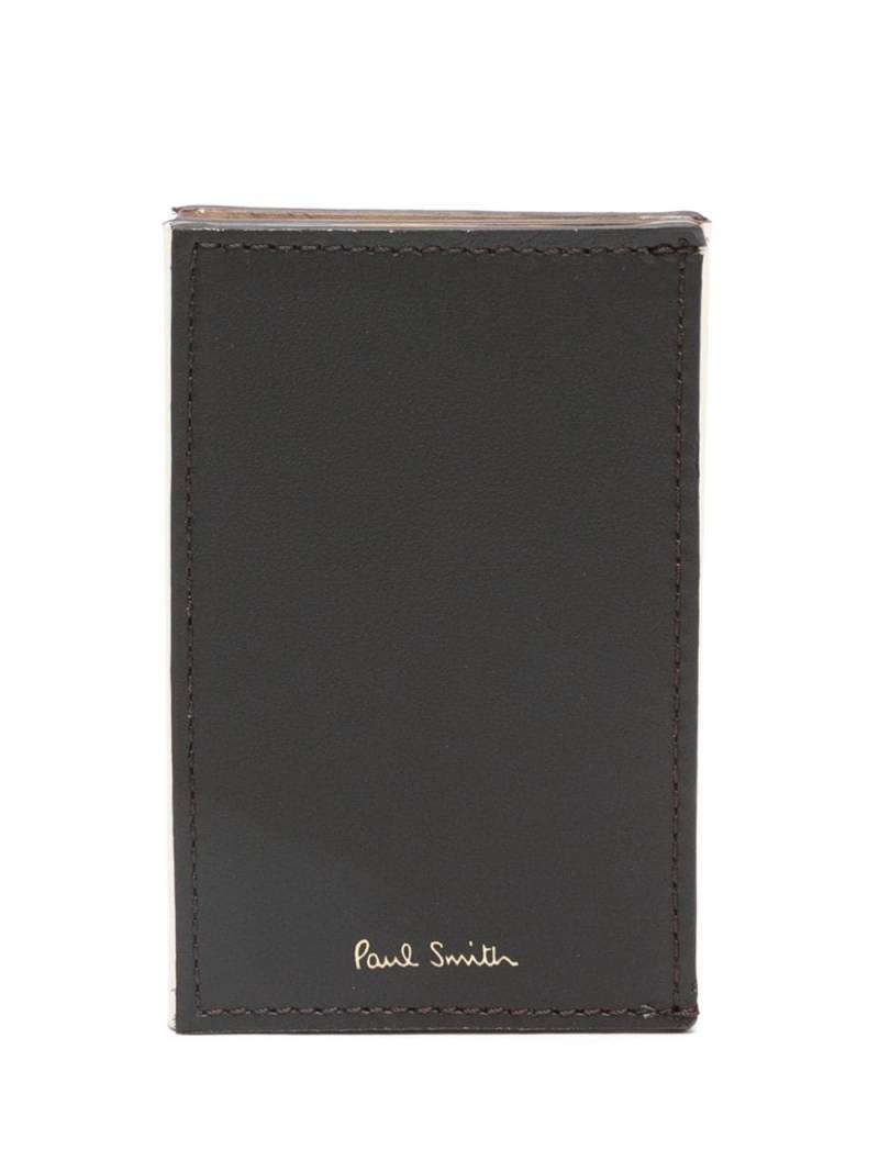 Paul Smith logo-stamp card holder - Brown von Paul Smith