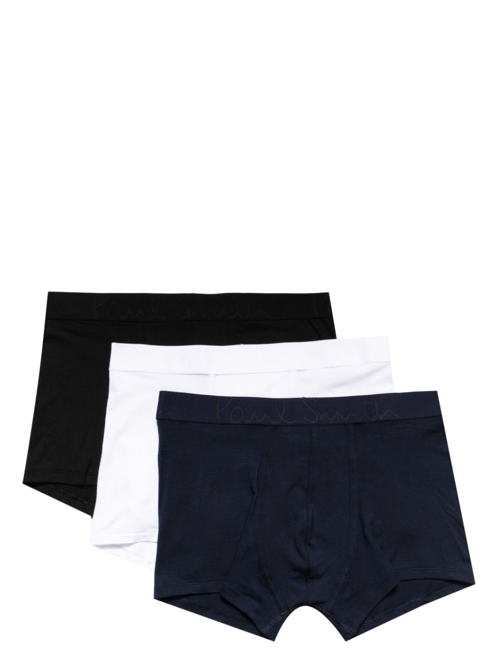 Paul Smith logo-waistband briefs (pack of three) - White von Paul Smith