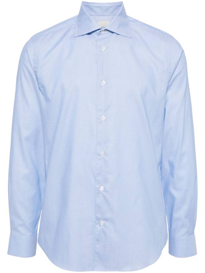 Paul Smith long-sleeve cotton shirt - Blue von Paul Smith