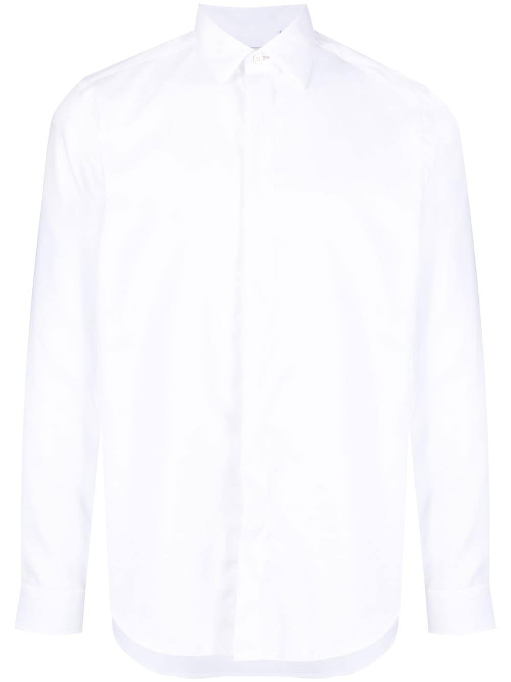 Paul Smith long-sleeve cotton shirt - White von Paul Smith