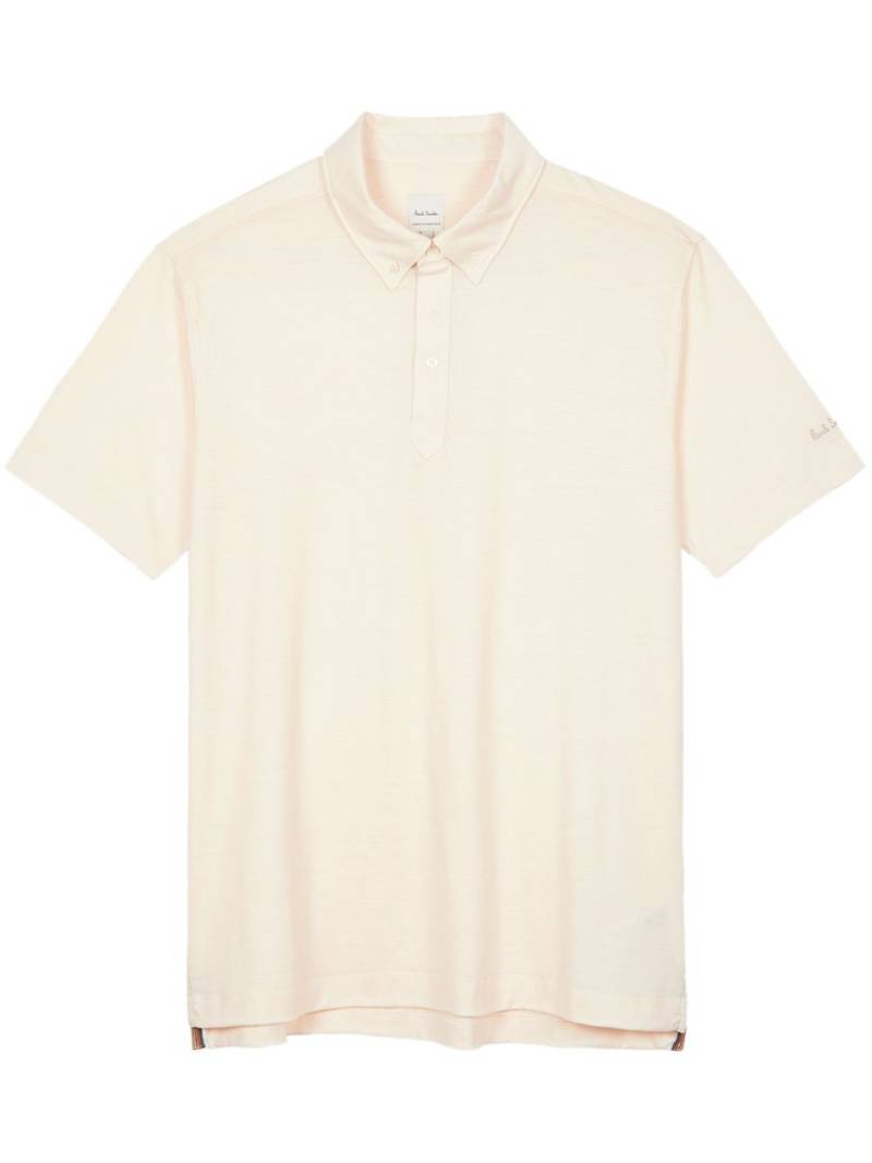 Paul Smith merino wool polo shirt - Neutrals von Paul Smith