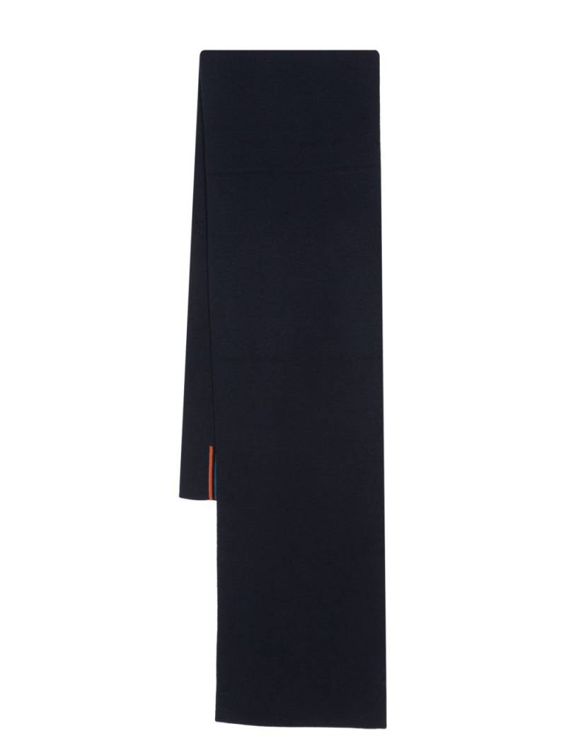 Paul Smith merino-wool rectangle scraf - Blue von Paul Smith