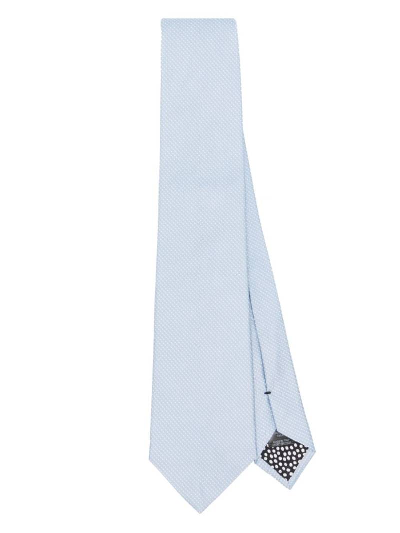 Paul Smith mini dot silk tie - Blue von Paul Smith