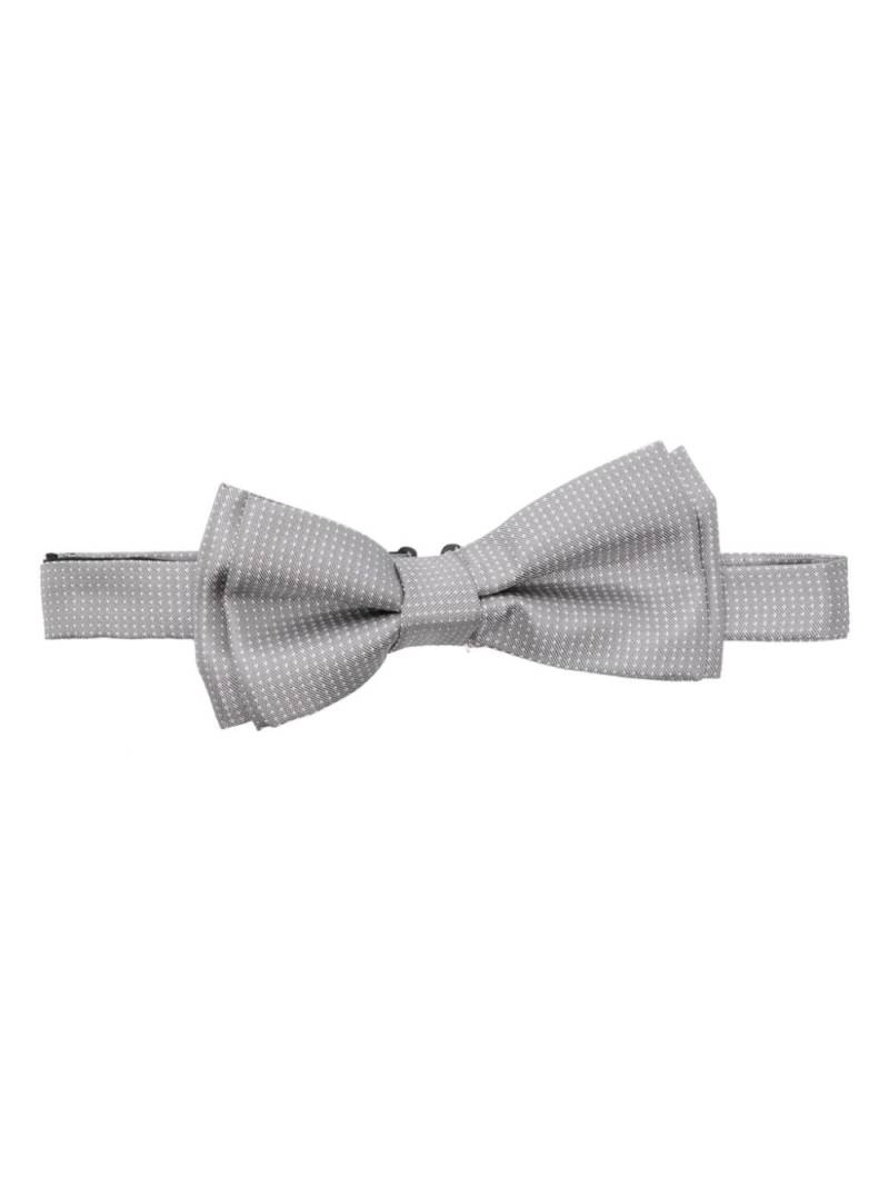 Paul Smith mini dots-jacquard bowtie - Grey von Paul Smith