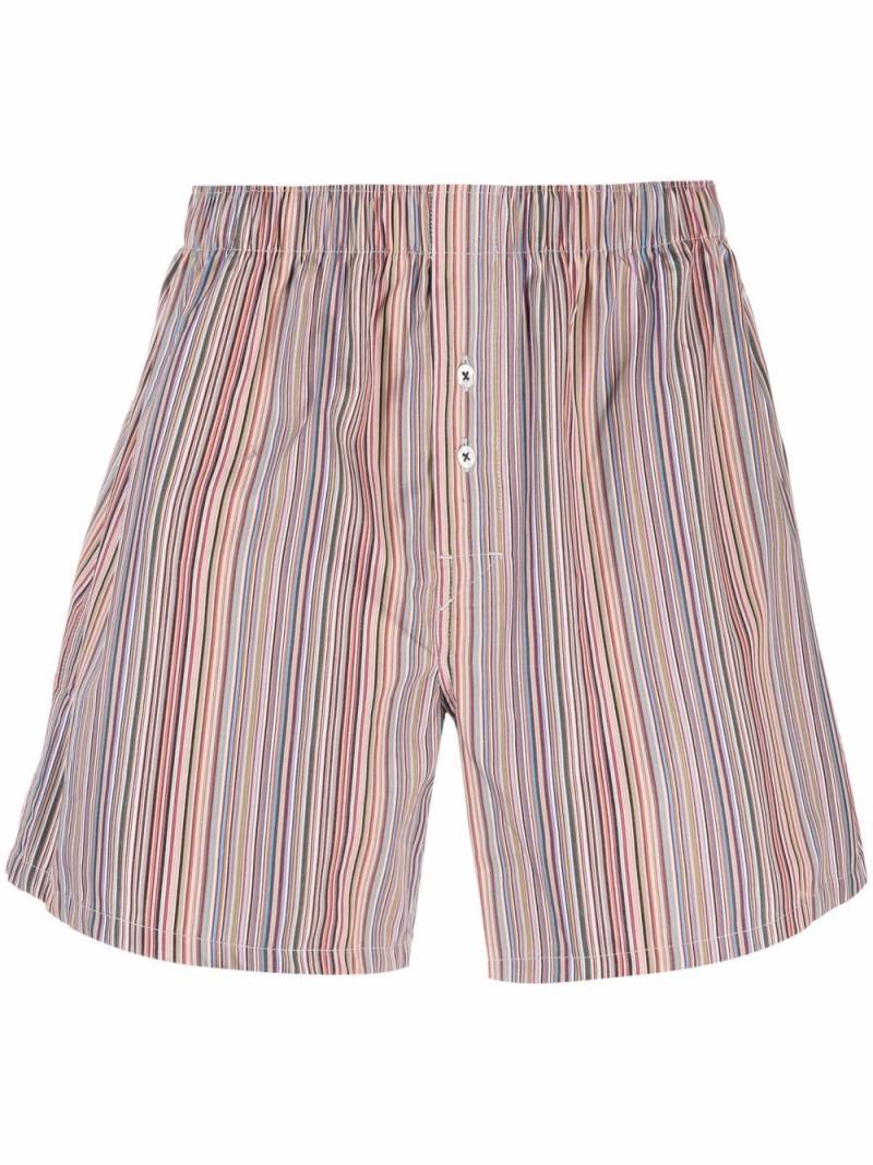 Paul Smith multi-stripe pattern boxers - Green von Paul Smith