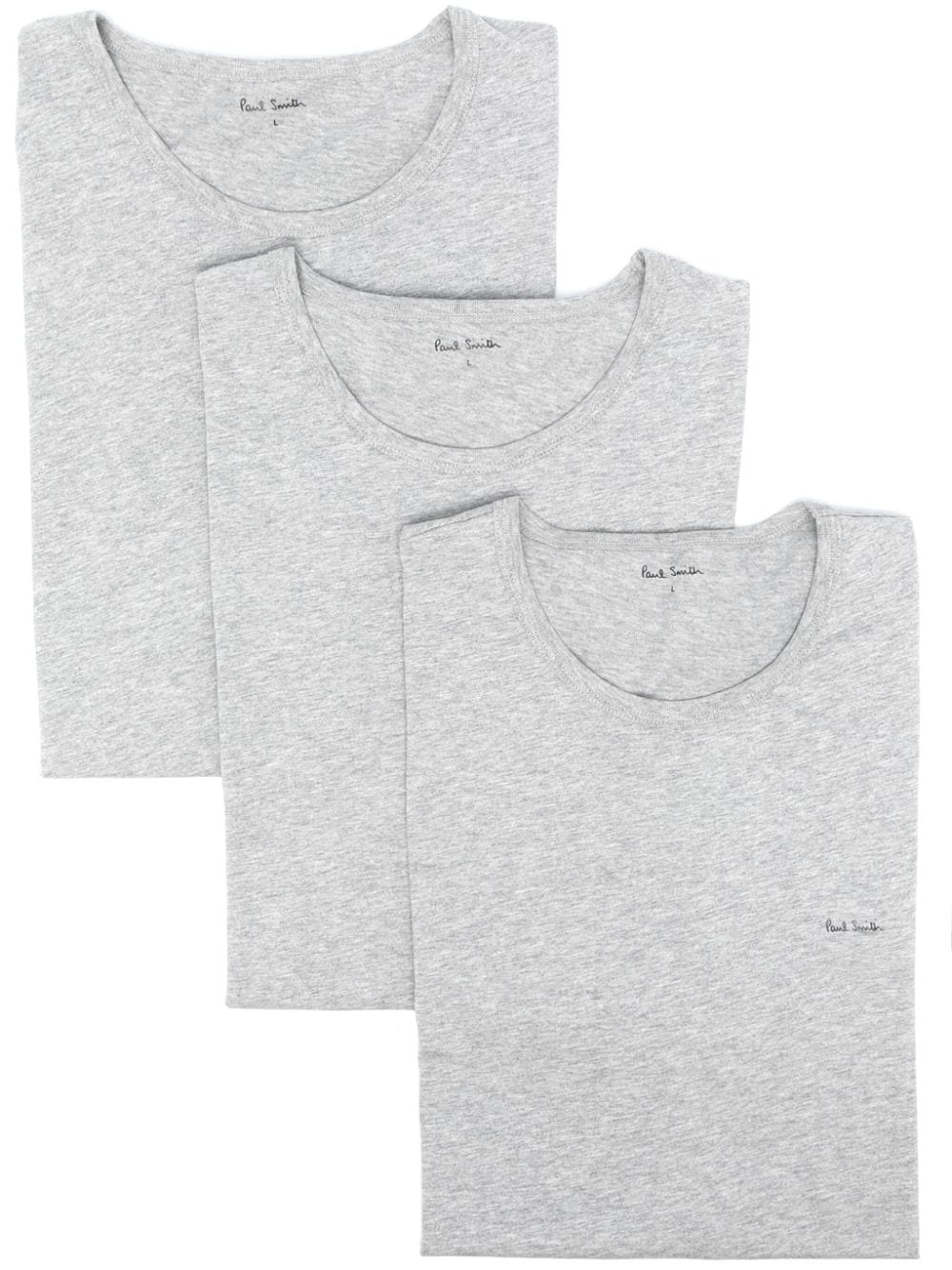 Paul Smith organic cotton T-shirt (pack of three) - Grey von Paul Smith