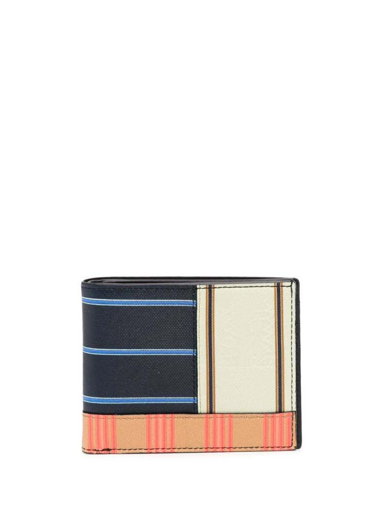 Paul Smith patchwork-design bi-fold wallet - Multicolour von Paul Smith