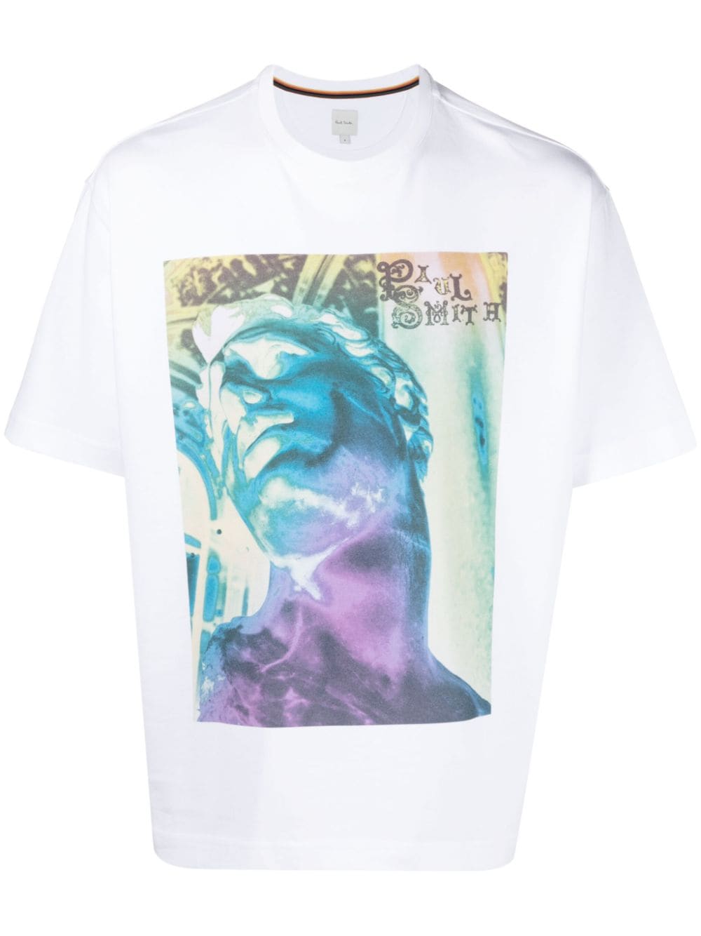 Paul Smith photograph-print cotton T-shirt - White von Paul Smith