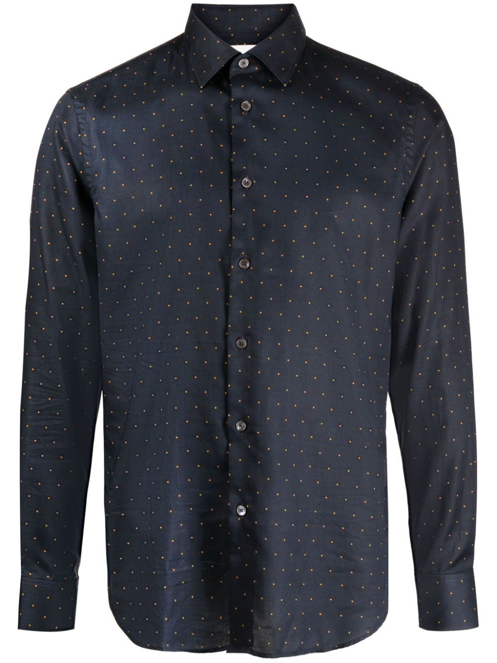 Paul Smith polka-dot cotton shirt - Blue von Paul Smith