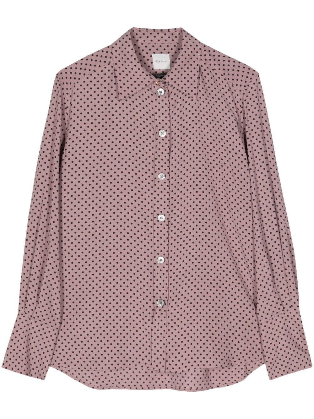 Paul Smith polka-dot print shirt - Pink von Paul Smith