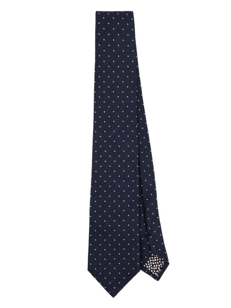 Paul Smith polka-dot silk tie - Blue von Paul Smith