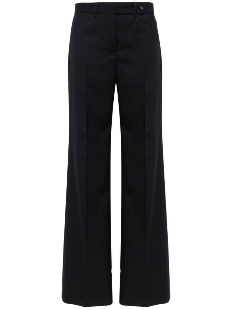 Paul Smith pressed-crease wool trousers - Blue von Paul Smith