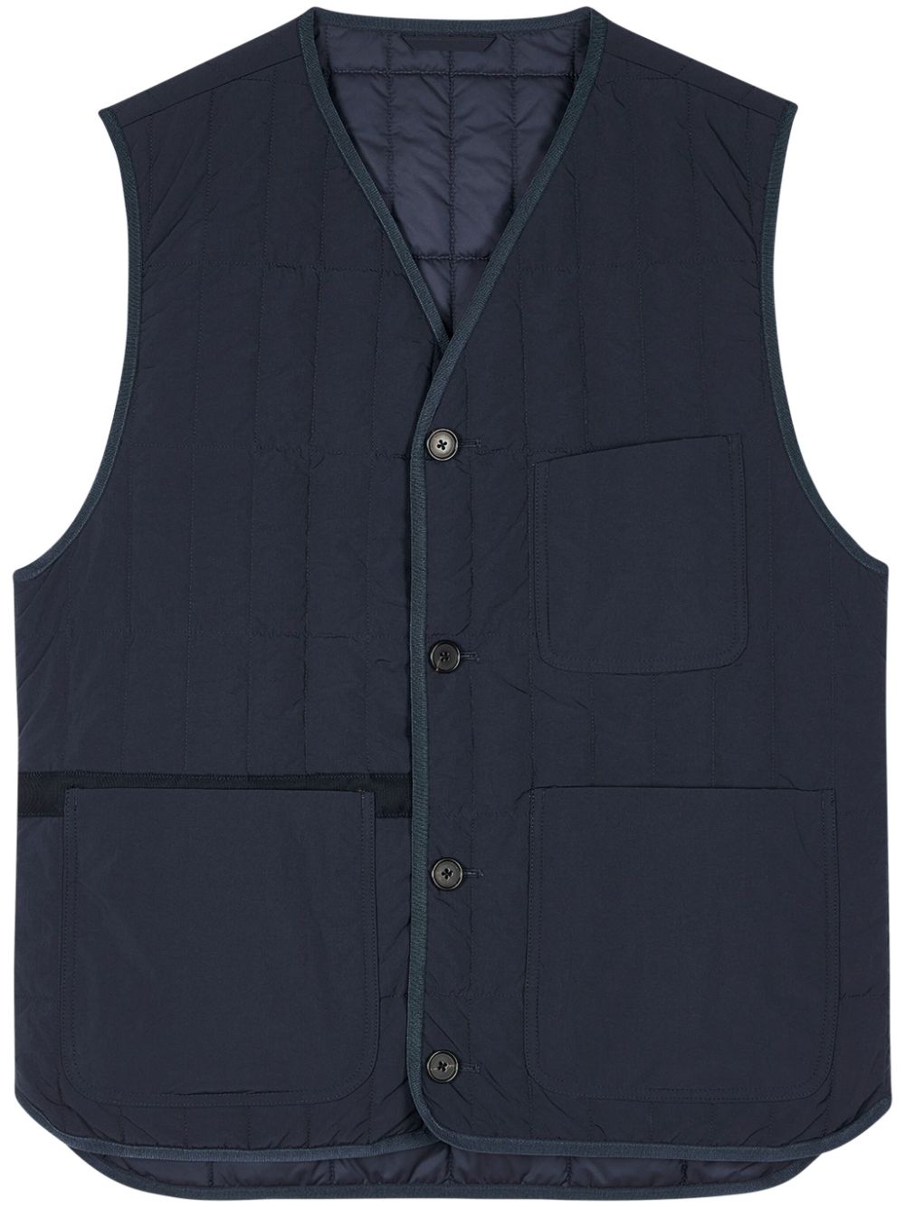 Paul Smith quilted gilet - Blue von Paul Smith