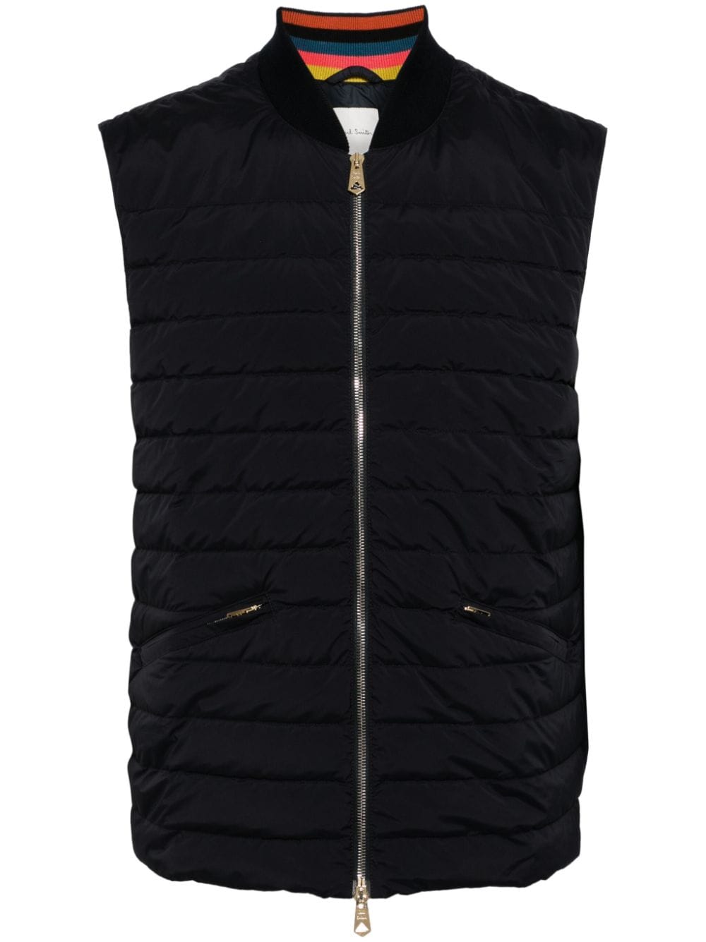 Paul Smith quilted panelled gilet - Black von Paul Smith