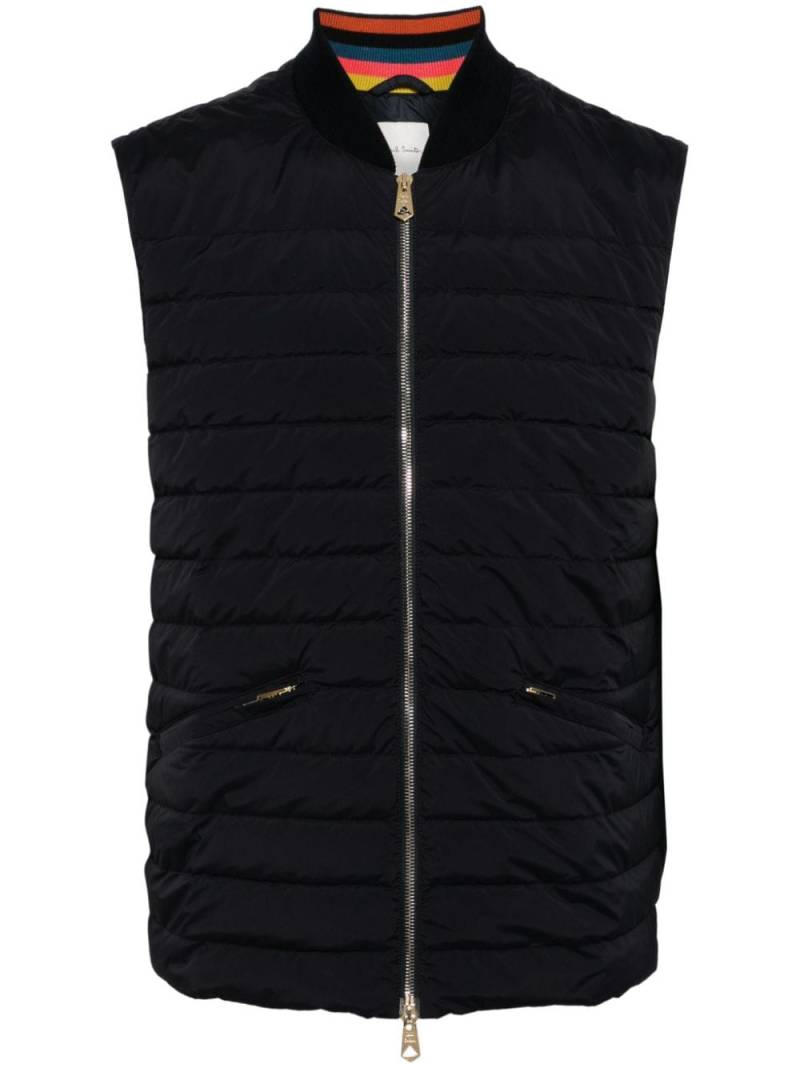 Paul Smith quilted panelled gilet - Black von Paul Smith