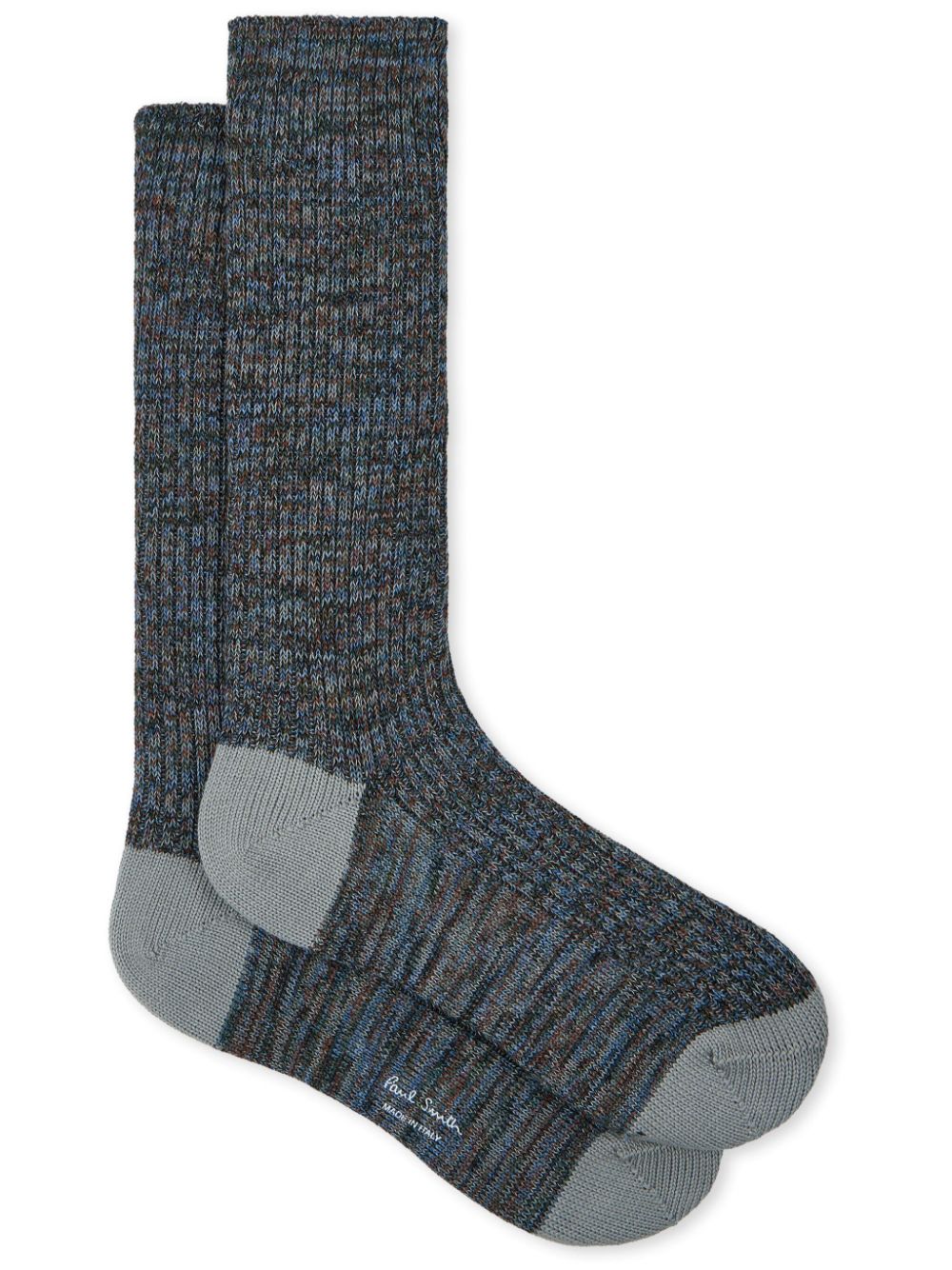 Paul Smith rib-knit socks - Grey von Paul Smith