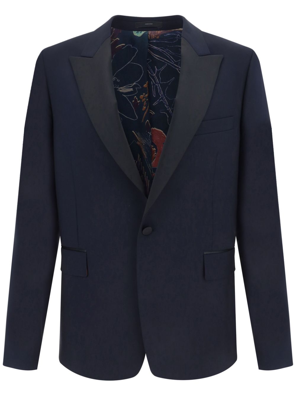 Paul Smith satin-lapels blazer - Blue von Paul Smith