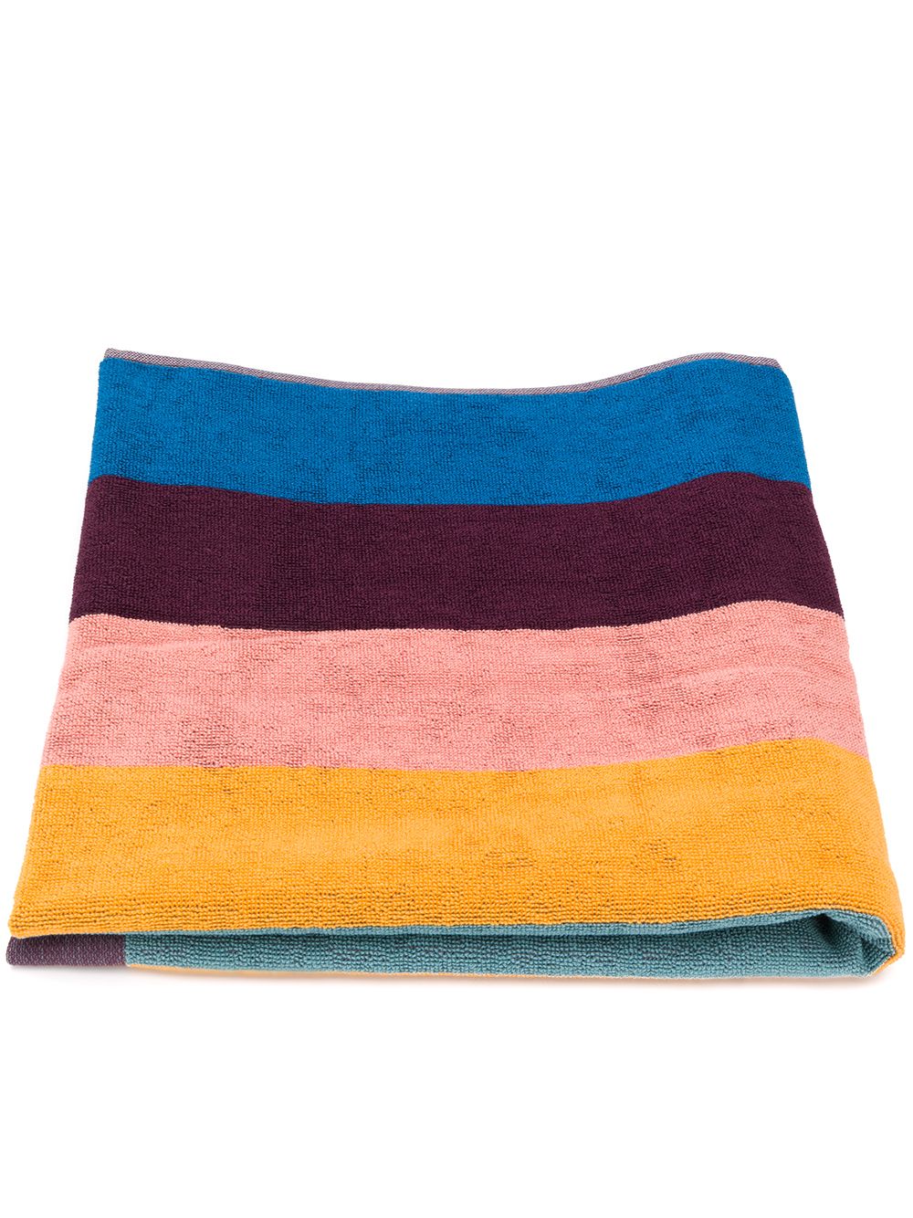 Paul Smith signature stripe beach towel - Blue von Paul Smith