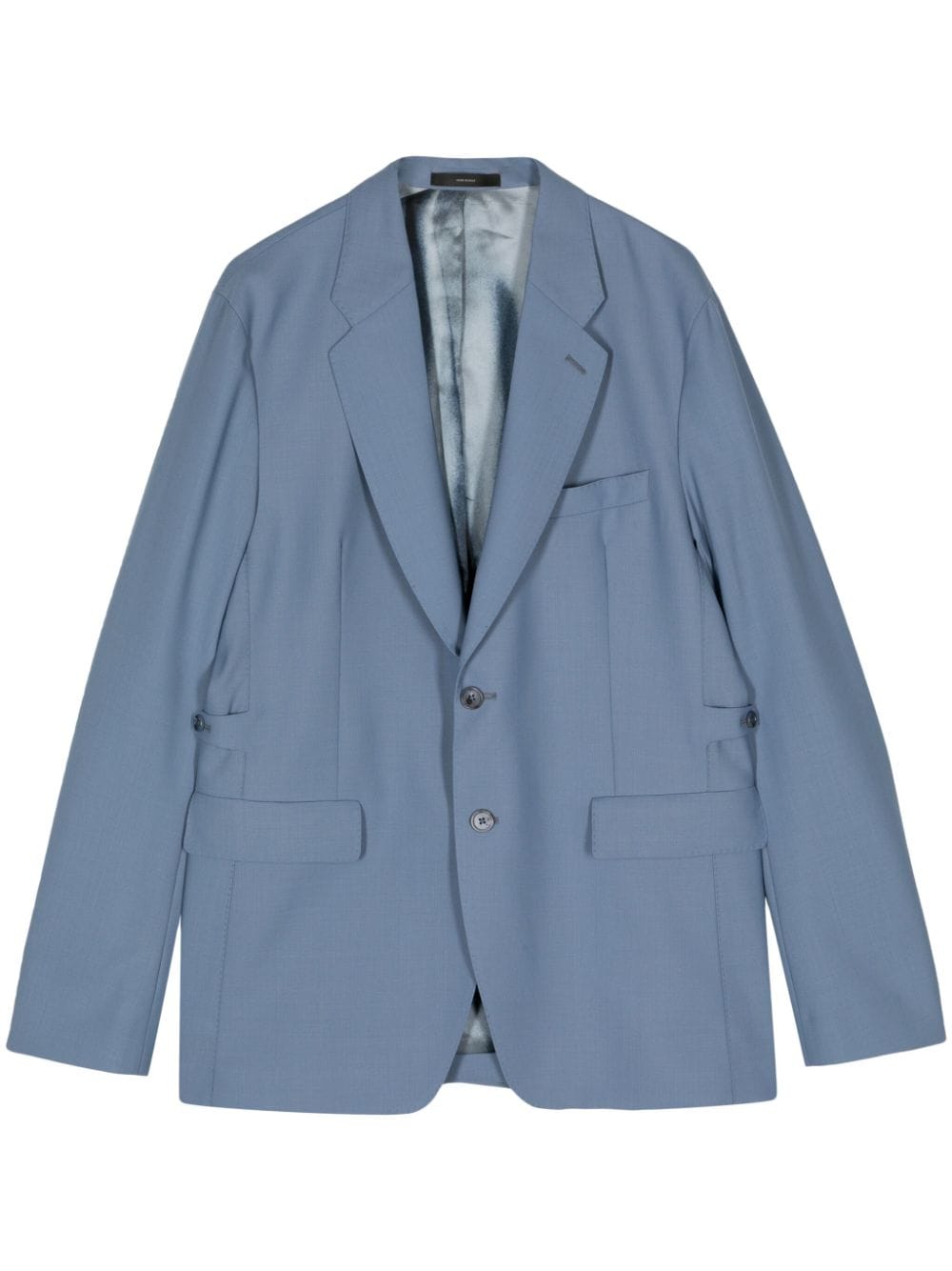 Paul Smith single-breasted wool blazer - Blue von Paul Smith