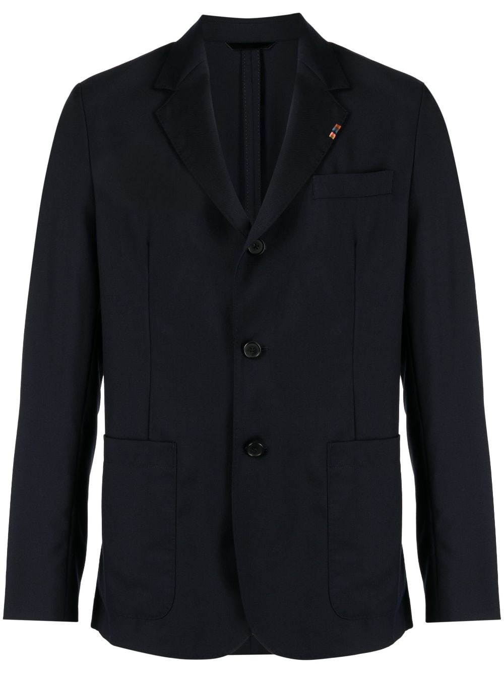 Paul Smith single-breasted wool blazer - Blue von Paul Smith