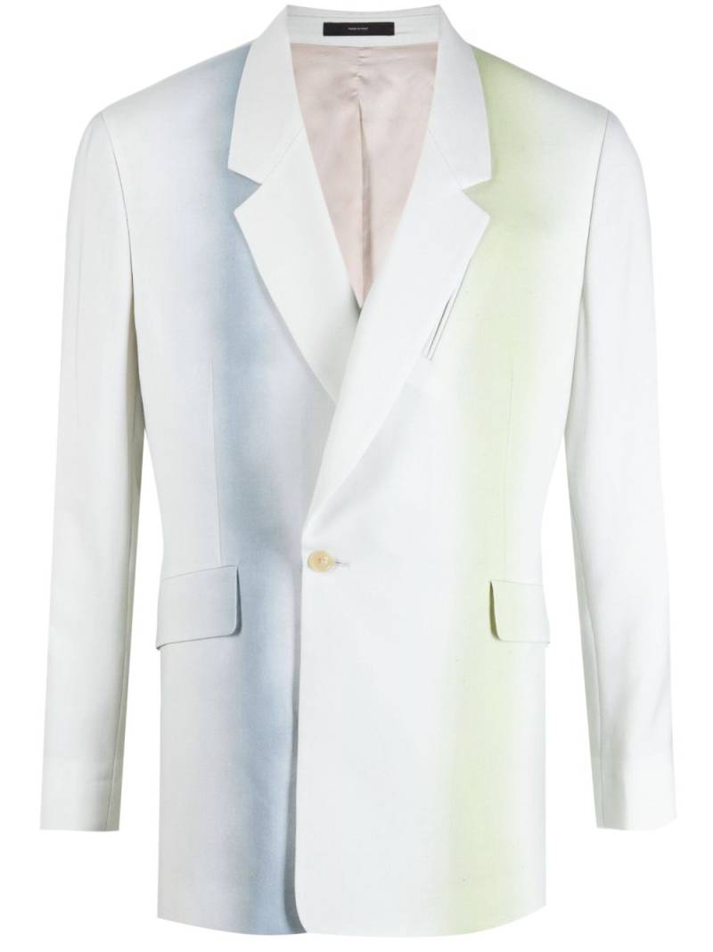 Paul Smith single-breasted wool blazer - Green von Paul Smith