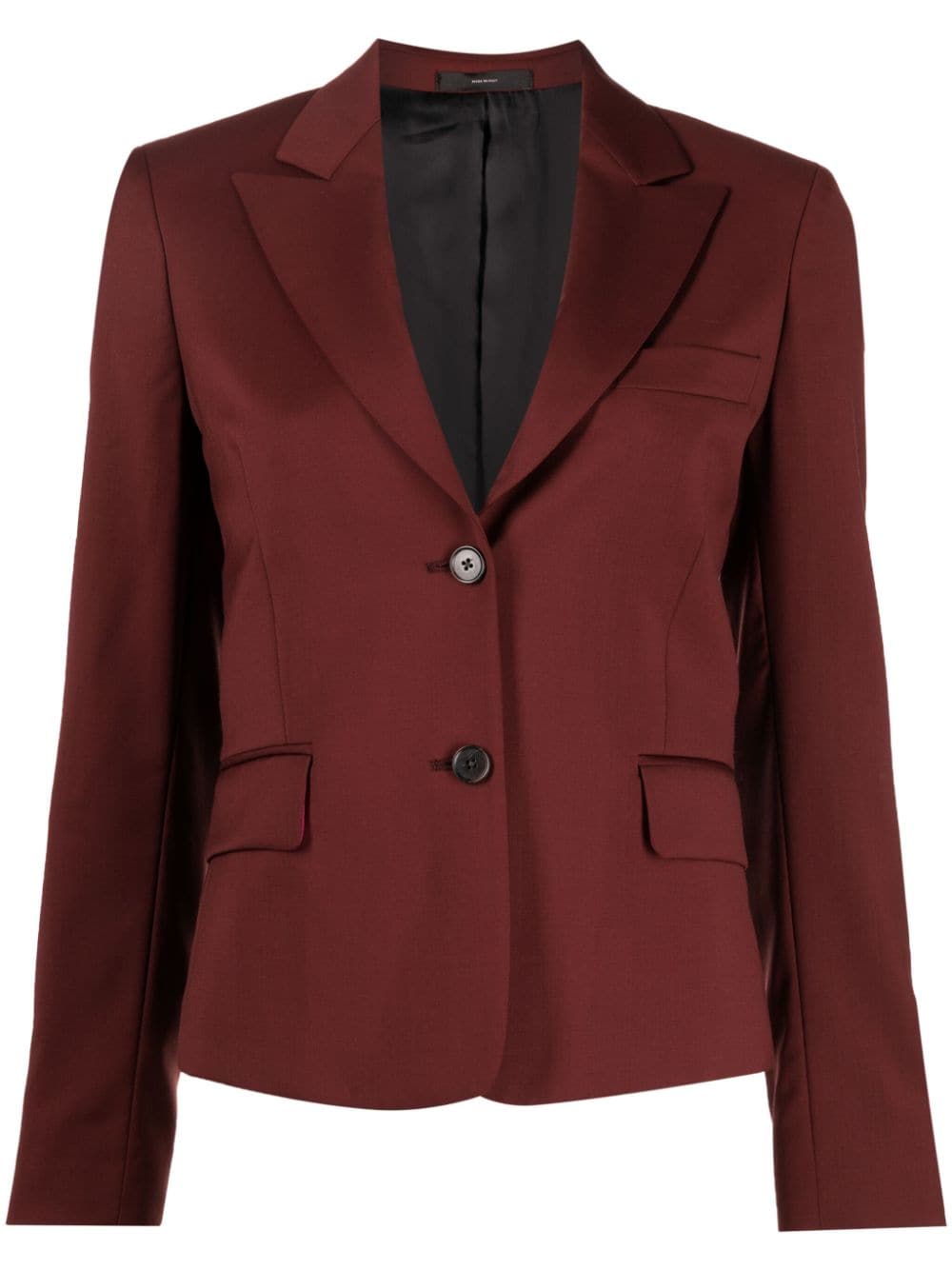 Paul Smith single-breasted wool jacket - Red von Paul Smith