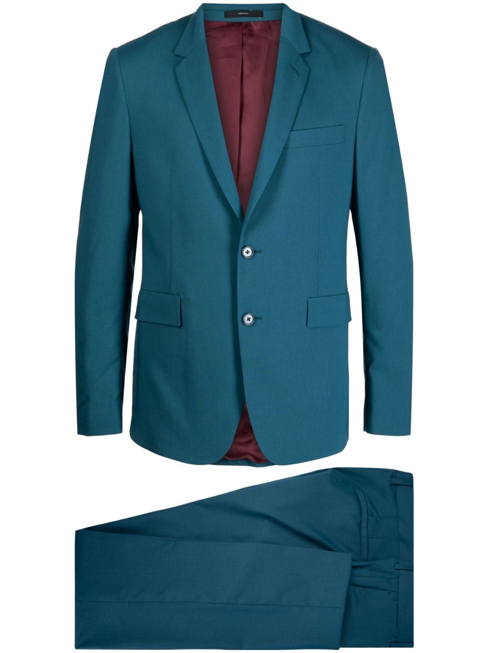 Paul Smith single-breasted wool suit - Blue von Paul Smith