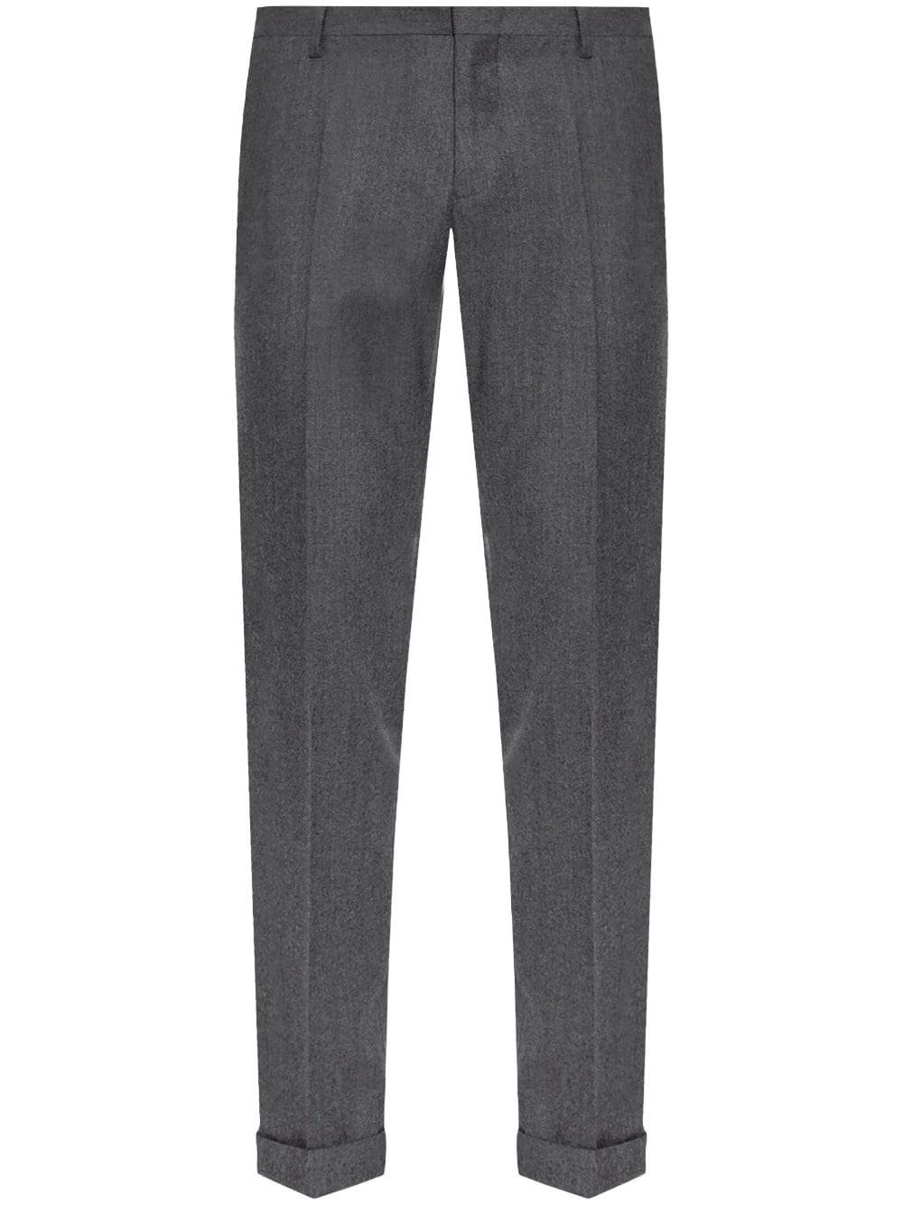 Paul Smith slim-fit overdyed wool-cashmere flannel trousers - Grey von Paul Smith