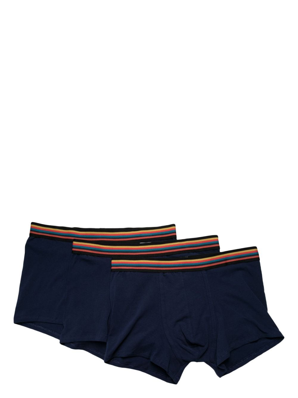 Paul Smith stripe-detailing cotton boxers (pack of three) - Blue von Paul Smith