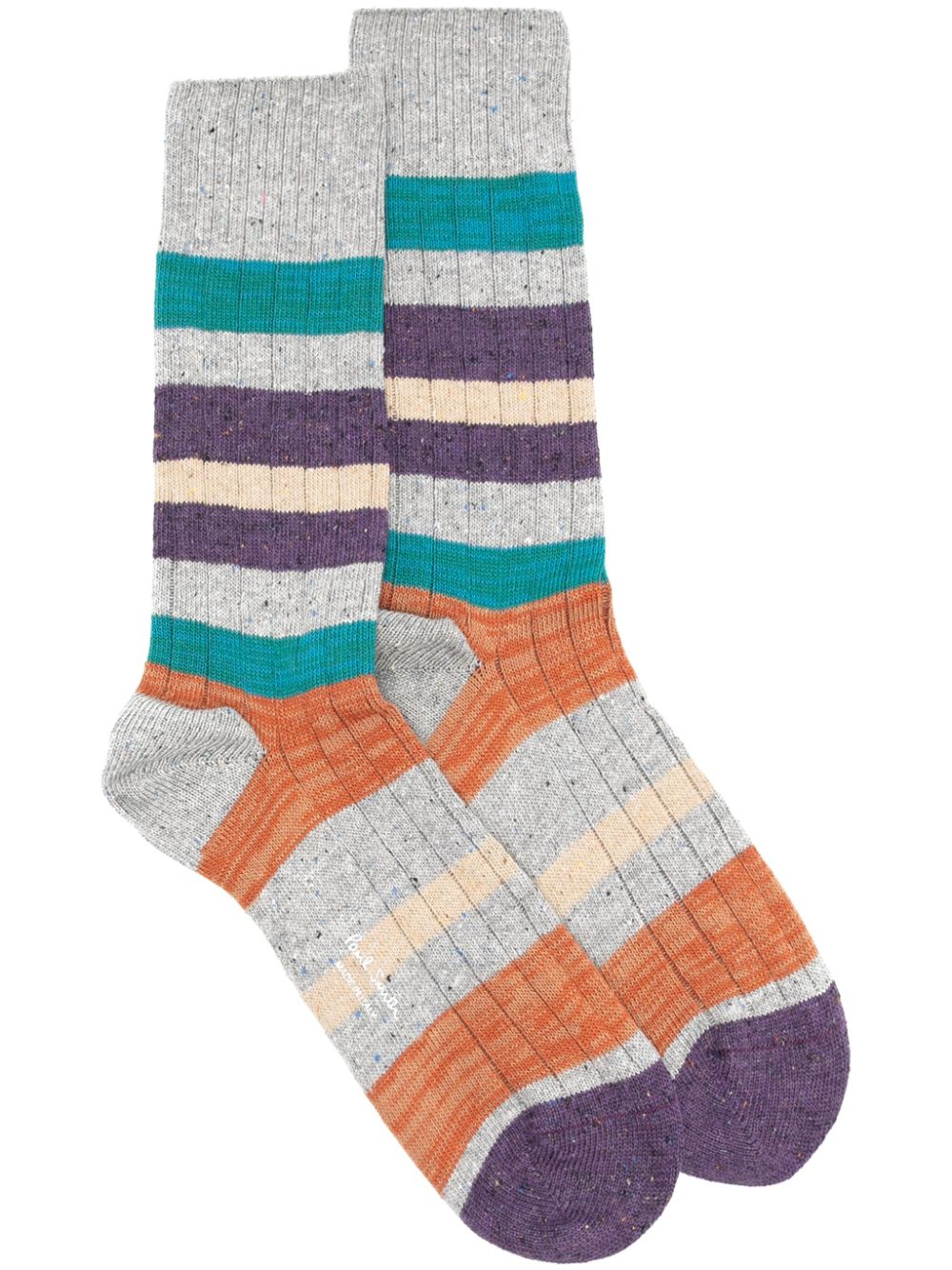 Paul Smith striped ankle socks - Grey von Paul Smith