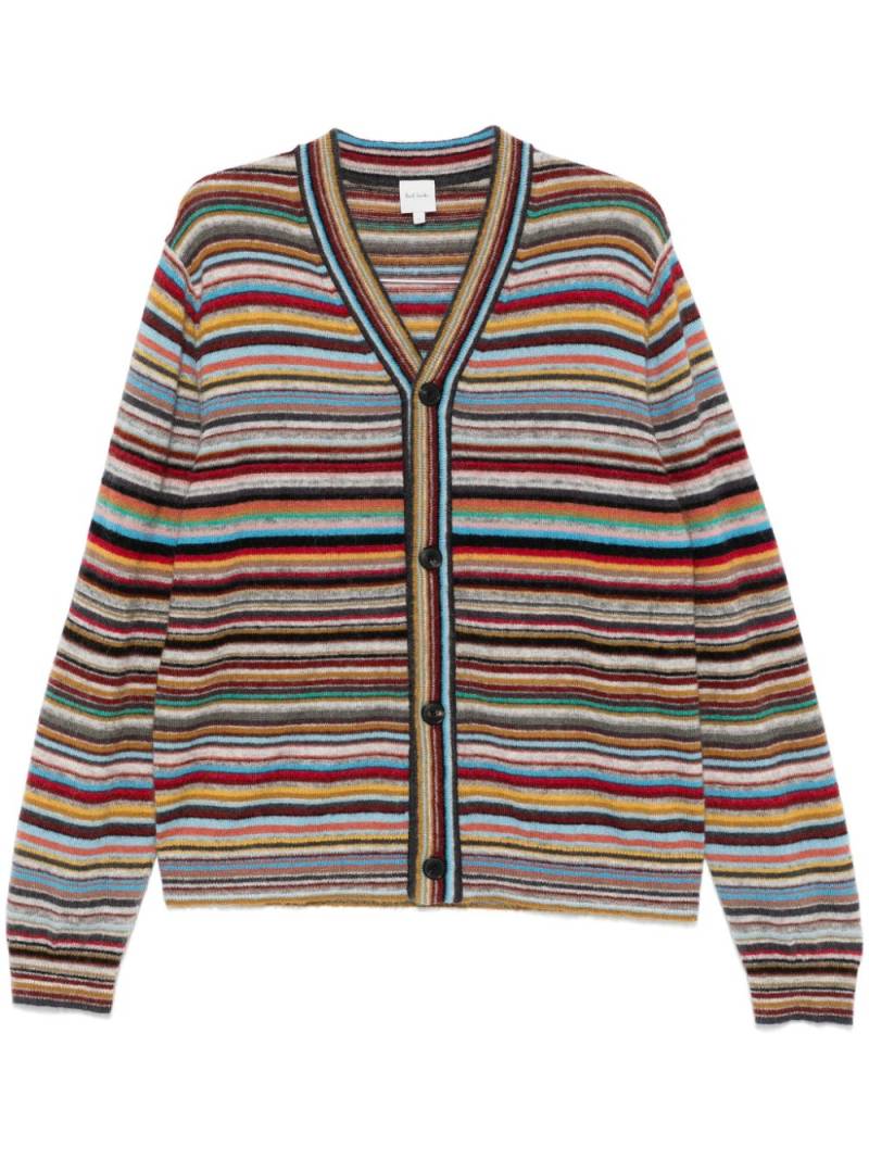 Paul Smith striped cardigan - Red von Paul Smith