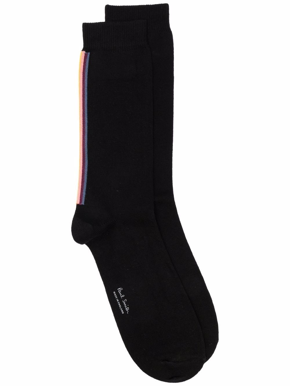 Paul Smith striped knit socks - Black von Paul Smith