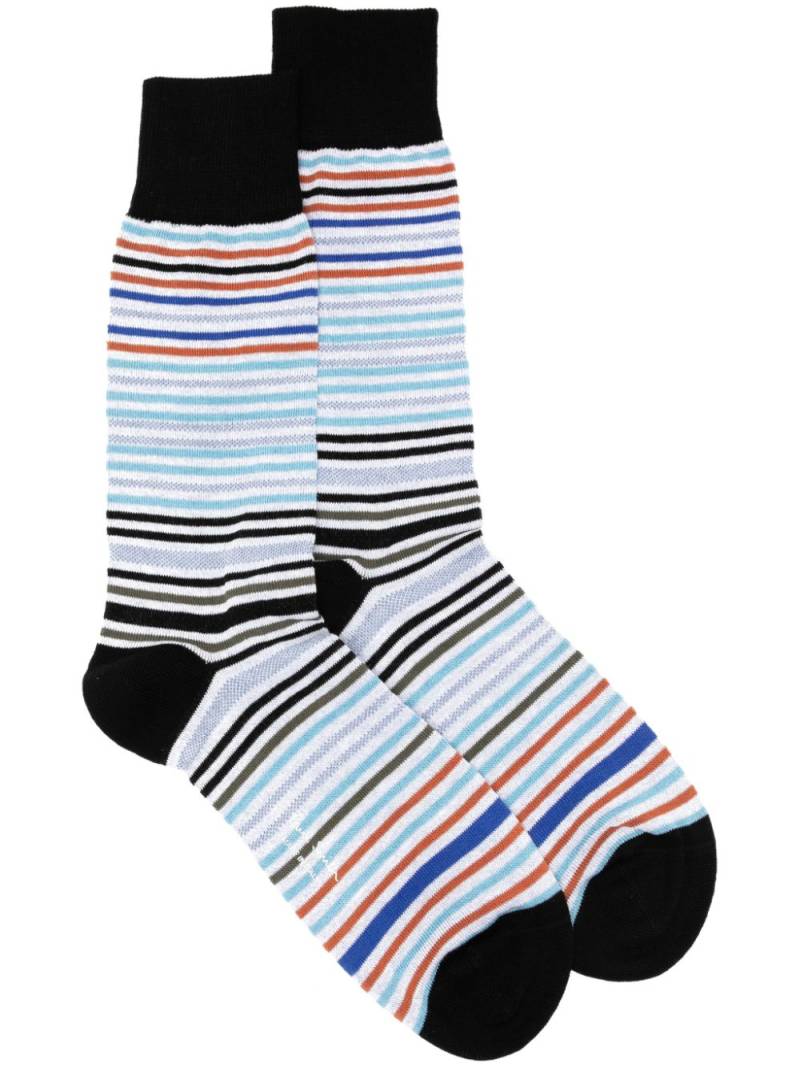 Paul Smith striped mid-calf socks - White von Paul Smith