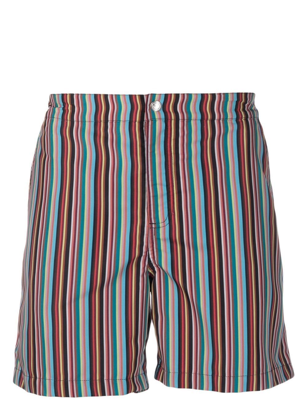 Paul Smith striped swim shorts - Blue von Paul Smith