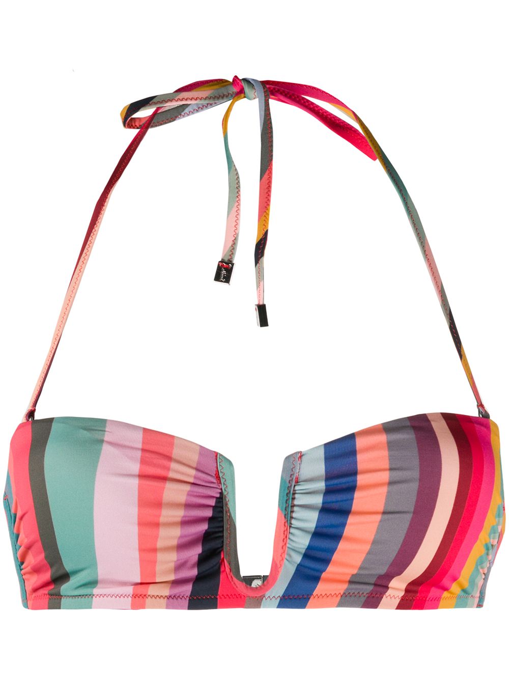 Paul Smith swirl-print bikini top - Green von Paul Smith