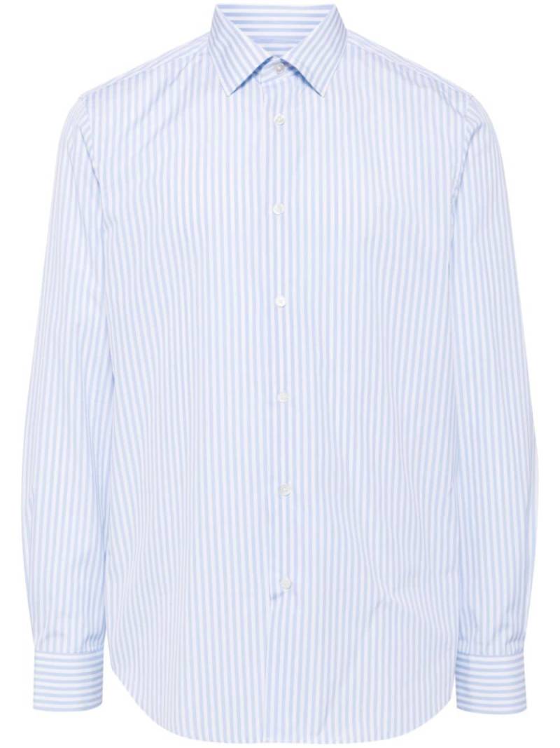 Paul Smith tailored-fit stripe shirt - Blue von Paul Smith