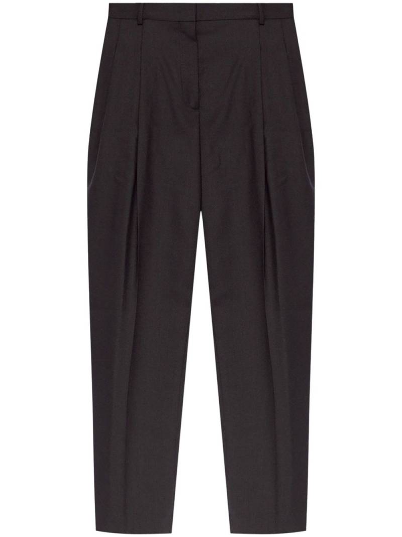 Paul Smith tapered-leg wool trousers - Black von Paul Smith