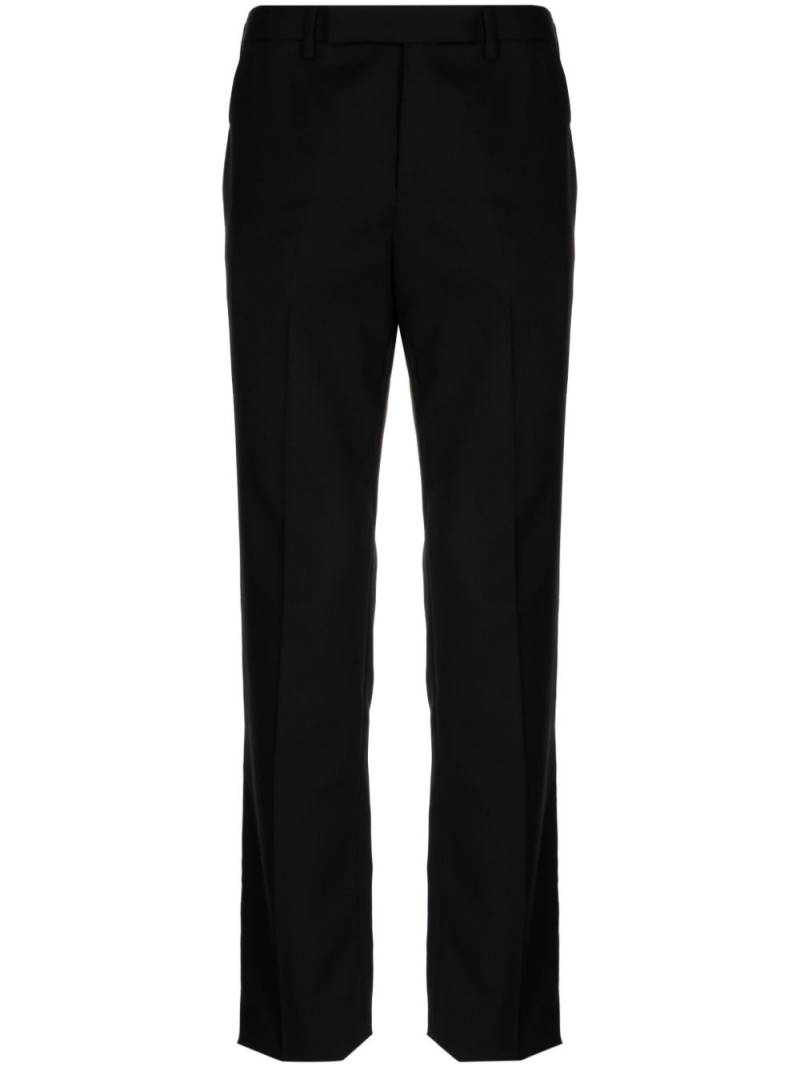 Paul Smith tapered wool chino trousers - Black von Paul Smith