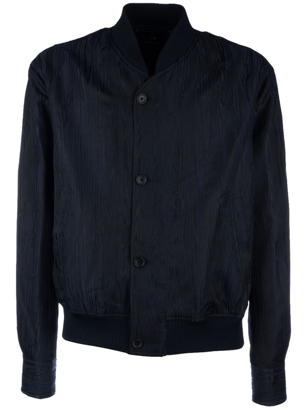 Paul Smith textured bomber jacket - Blue von Paul Smith