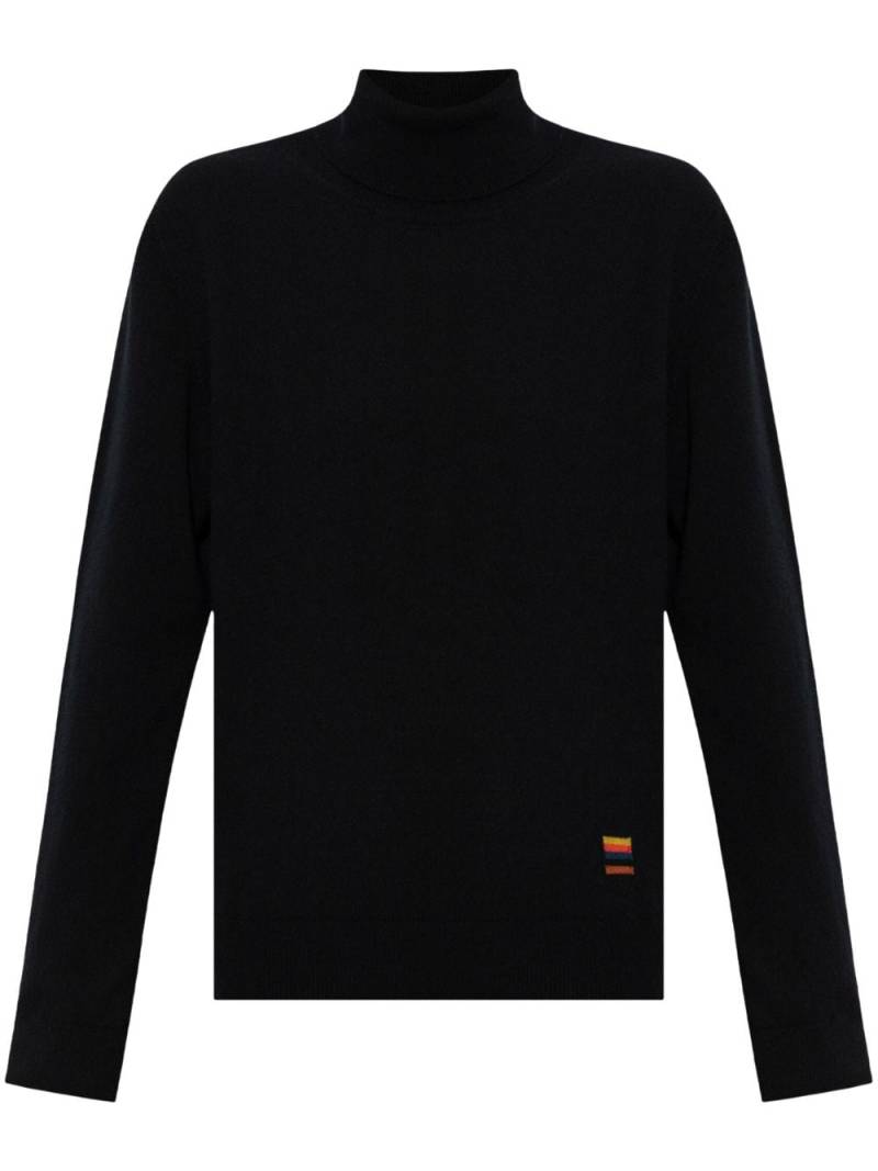 Paul Smith turtleneck cashmere jumper - Black von Paul Smith