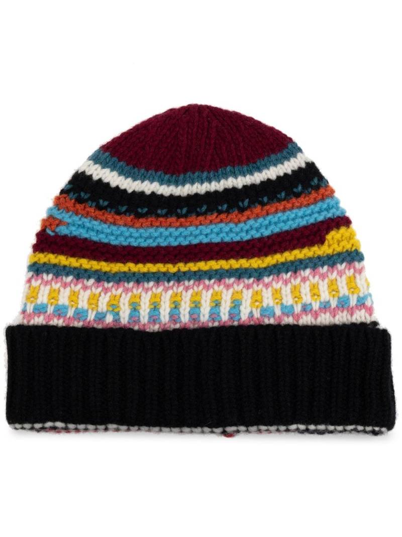 Paul Smith wool beanie - Black von Paul Smith