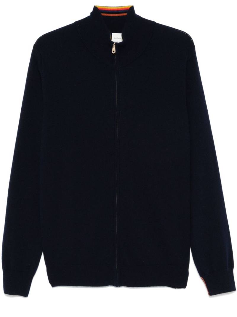 Paul Smith zip-up cardigan - Blue von Paul Smith